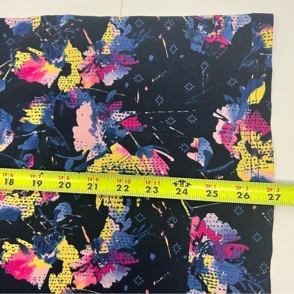 CJ Banks Women’s Full Zip Jacket/Blazer Sz 1X (14/16) Multi Color Floral Print - Picture 11 of 12